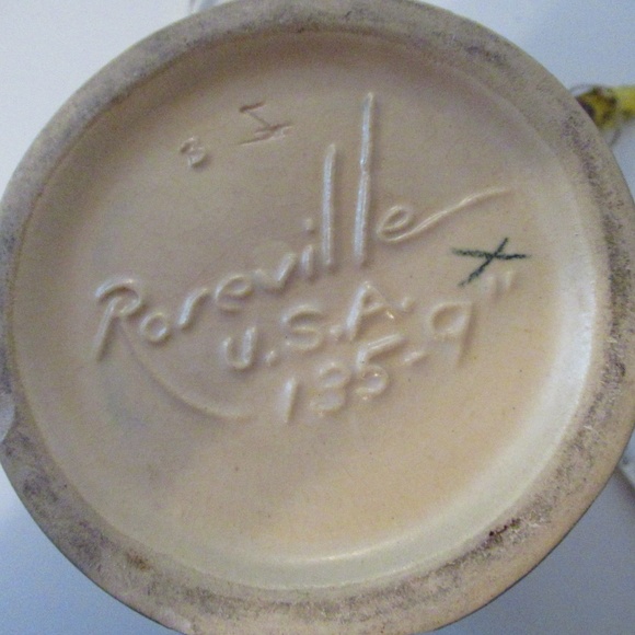 Roseville Zephyr Lily Pottery vase - Picture 5 of 11